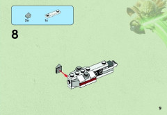 LEGO 75011 instructions page 9 – build guide