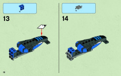 LEGO 75012 instructions page 12 – build guide