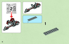 LEGO 75012 instructions page 18 – build guide
