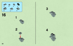 LEGO 75012 instructions page 38 – build guide