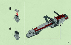 LEGO 75012 instructions page 39 – build guide