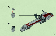 LEGO 75012 instructions page 41 – build guide