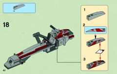 LEGO 75012 instructions page 42 – build guide
