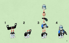 LEGO 75012 instructions page 5 – build guide