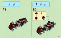 LEGO 75012 instructions page 55 – build guide
