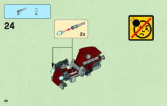 LEGO 75012 instructions page 58 – build guide