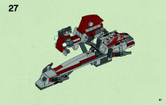 LEGO 75012 instructions page 61 – build guide