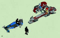 LEGO 75012 instructions page 62 – build guide