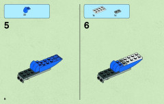 LEGO 75012 instructions page 8 – build guide