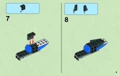 LEGO 75012 instructions page 9 – build guide