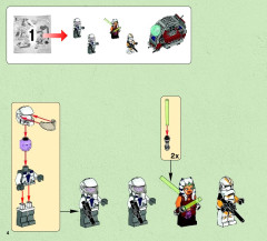 LEGO 75013 instructions page 4 – build guide