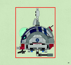 LEGO 75013 instructions page 45 – build guide