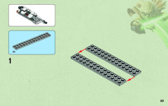 LEGO 75014 instructions page 23 – build guide