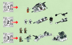LEGO 75014 instructions page 4 – build guide