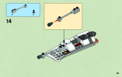 LEGO 75014 instructions page 49 – build guide