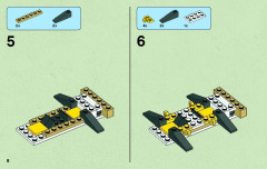 LEGO 75014 instructions page 8 – build guide