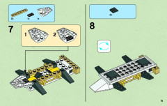 LEGO 75014 instructions page 9 – build guide