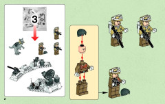 LEGO 75014 instructions page 2 – build guide