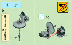 LEGO 75014 instructions page 34 – build guide