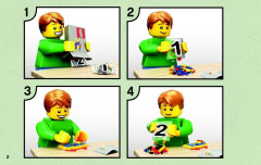 LEGO 75015 instructions page 2 – build guide