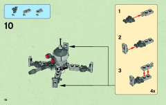 LEGO 75016 instructions page 10 – build guide