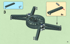 LEGO 75016 instructions page 15 – build guide