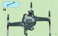 LEGO 75016 instructions page 41 – build guide