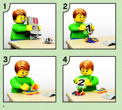 LEGO 75017 instructions page 2 – build guide