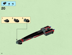 LEGO 75018 instructions page 20 – build guide