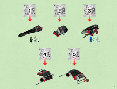 LEGO 75018 instructions page 3 – build guide