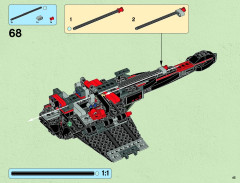 LEGO 75018 instructions page 45 – build guide