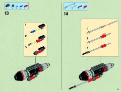 LEGO 75018 instructions page 51 – build guide