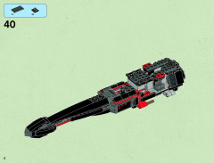 LEGO 75018 instructions page 6 – build guide
