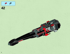 LEGO 75018 instructions page 8 – build guide