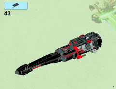 LEGO 75018 instructions page 9 – build guide