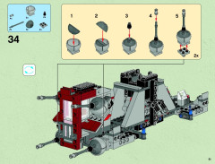 LEGO 75019 instructions page 51 – build guide