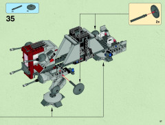 LEGO 75019 instructions page 57 – build guide