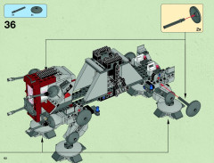LEGO 75019 instructions page 62 – build guide