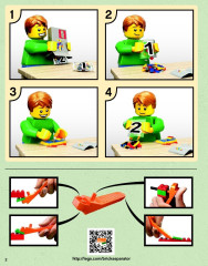 LEGO 75021 instructions page 2 – build guide