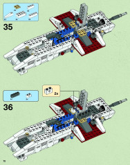 LEGO 75021 instructions page 70 – build guide