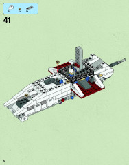 LEGO 75021 instructions page 74 – build guide