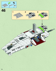 LEGO 75021 instructions page 78 – build guide