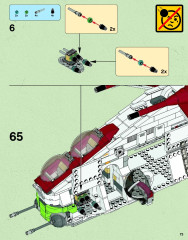 LEGO 75021 instructions page 73 – build guide