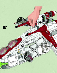 LEGO 75021 instructions page 75 – build guide
