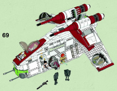 LEGO 75021 instructions page 77 – build guide