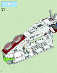 LEGO 75021 instructions page 8 – build guide