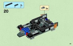 LEGO 75022 instructions page 23 – build guide