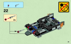 LEGO 75022 instructions page 25 – build guide