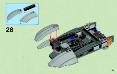 LEGO 75022 instructions page 33 – build guide