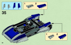 LEGO 75022 instructions page 42 – build guide